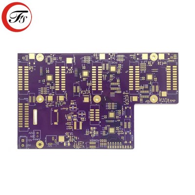 Circuit Board Making Dry Film Photoresist Purple Solder Mask Pcb